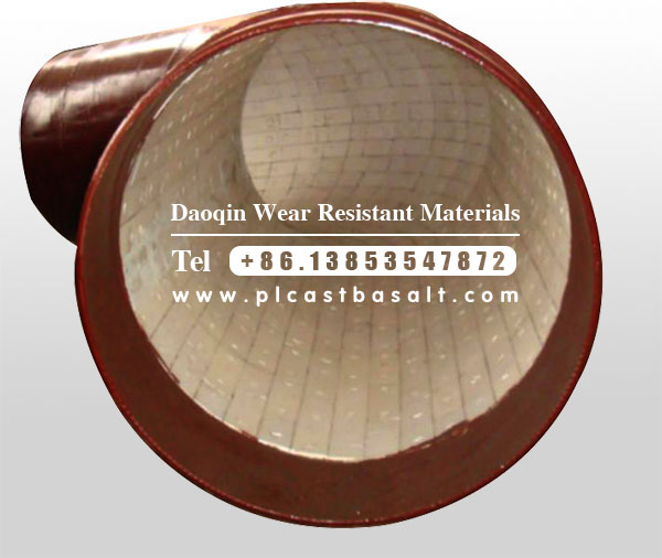wear resistant ceramic elbow